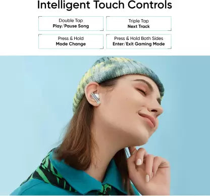 realme Buds Air 2 with Active Noise Cancellation (ANC) Bluetooth Headset realme Buds Air 2 with Active Noise Cancellation (ANC) Bluetooth Headset